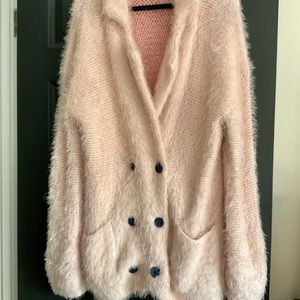 Gorgeous oversized fury sweater coat